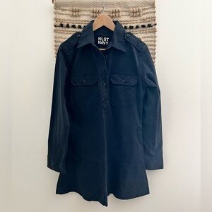 NLST Navy Blue Shirt Dress